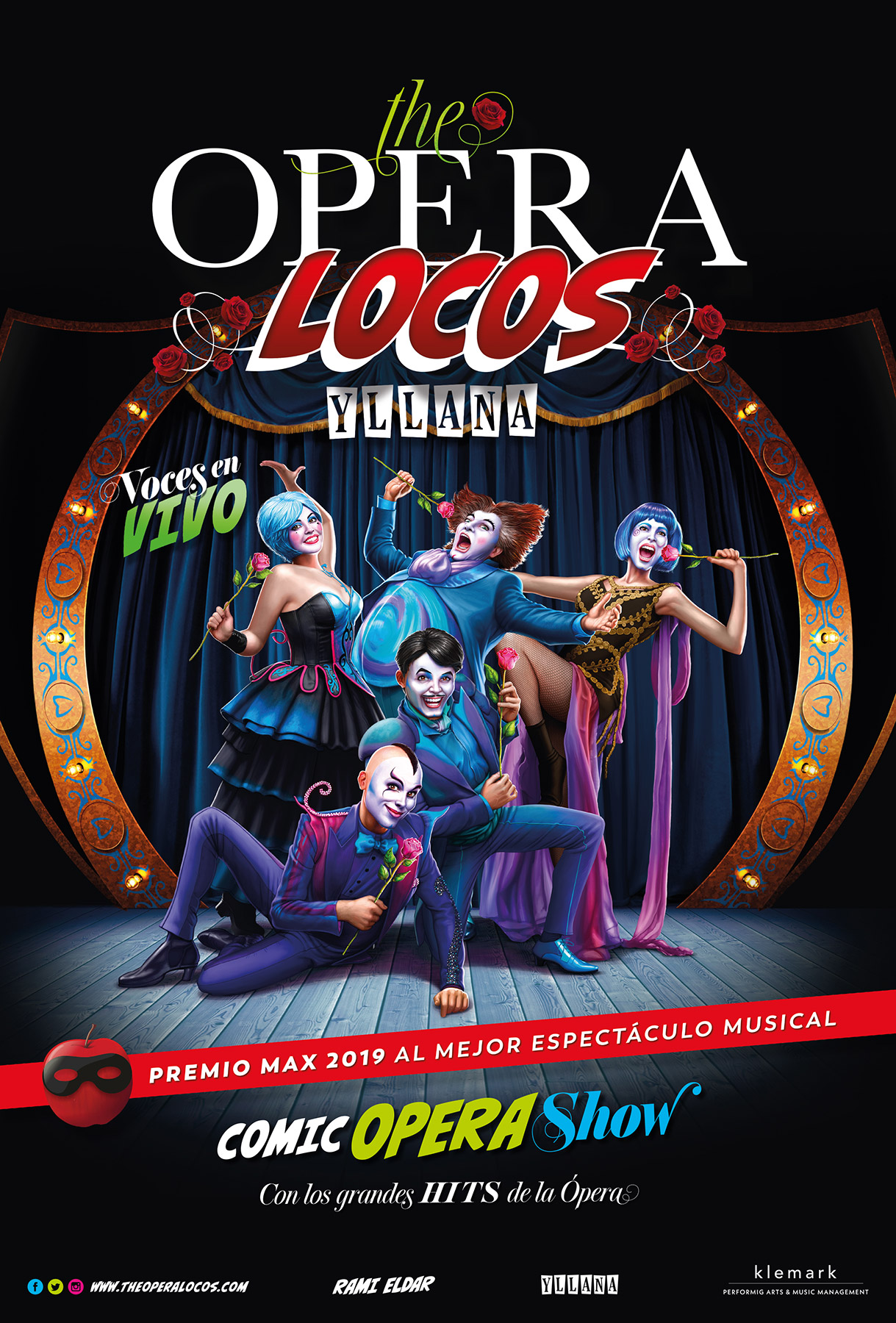 Cartel de The Opera Locos